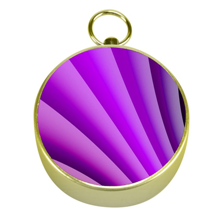 Gentle Folds Of Purple Gold Compasses