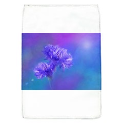 Purple Cornflower Floral  Flap Covers (l) 