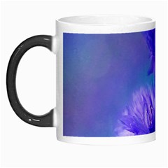 Flowers Cornflower Floral Chic Stylish Purple  Morph Mugs