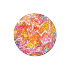 Sunshine Bubbles Magnet 3  (round) by KirstenStar