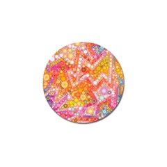 Sunshine Bubbles Golf Ball Marker by KirstenStar