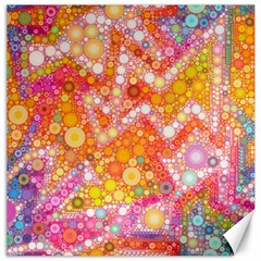 Sunshine Bubbles Canvas 16  X 16   by KirstenStar