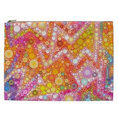 Sunshine Bubbles Cosmetic Bag (xxl)  by KirstenStar