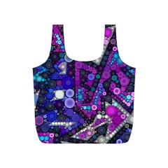 Hipster Bubbes Full Print Recycle Bags (S) 