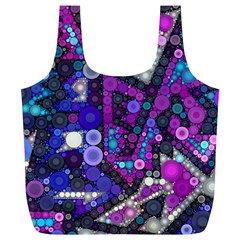 Hipster Bubbes Full Print Recycle Bags (L) 