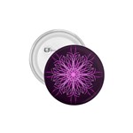 Pink Kaleidoscope Flower Mandala Art 1.75  Buttons Front