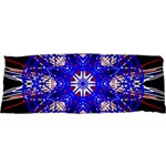 Kaleidoscope Flower Mandala Art Black White Red Blue Samsung Galaxy SL i9003 Hardshell Case Front