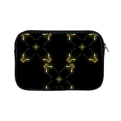 Festive Black Golden Lights  Apple Ipad Mini Zipper Cases by yoursparklingshop