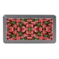 Floral Collage Pattern Memory Card Reader (mini) by dflcprints