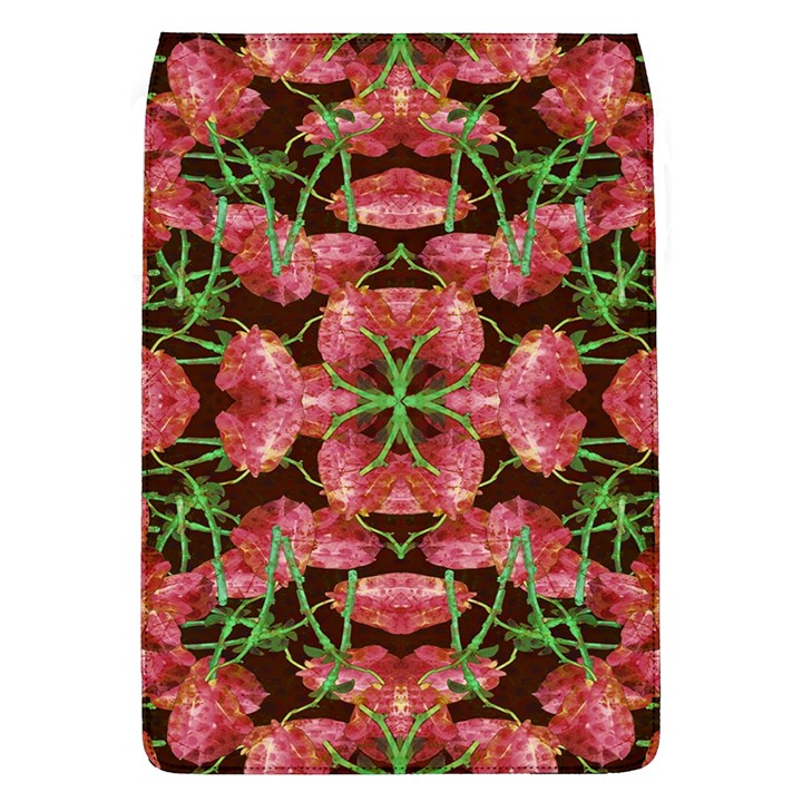 Floral Collage Pattern Flap Covers (L) 