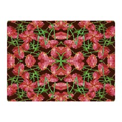 Floral Collage Pattern Double Sided Flano Blanket (mini)  by dflcprints