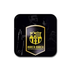 Apple Iphone 6/6s White Enamel Case Rubber Coaster (square)  by barcabarca