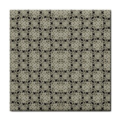 Interlace Arabesque Pattern Tile Coasters