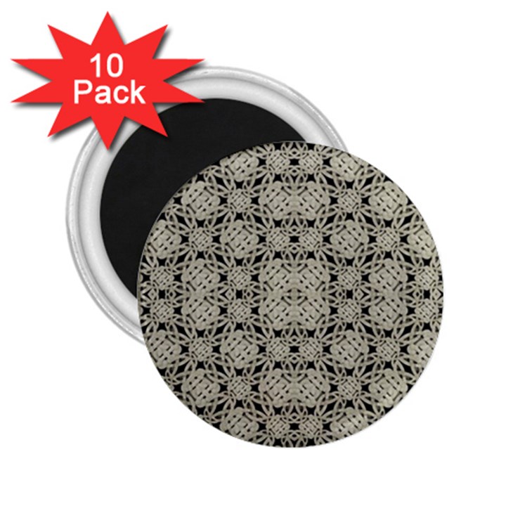 Interlace Arabesque Pattern 2.25  Magnets (10 pack) 