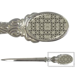 Interlace Arabesque Pattern Letter Openers