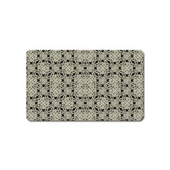 Interlace Arabesque Pattern Magnet (Name Card)