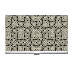 Interlace Arabesque Pattern Business Card Holders