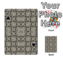 Interlace Arabesque Pattern Playing Cards 54 Designs 