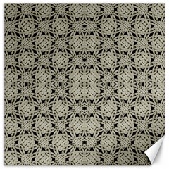 Interlace Arabesque Pattern Canvas 12  x 12  