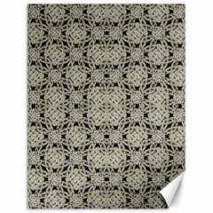 Interlace Arabesque Pattern Canvas 12  x 16  