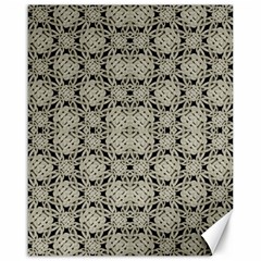 Interlace Arabesque Pattern Canvas 16  x 20  