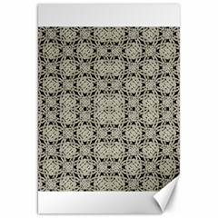 Interlace Arabesque Pattern Canvas 20  x 30  