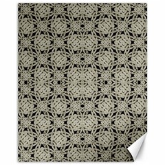 Interlace Arabesque Pattern Canvas 11  x 14  