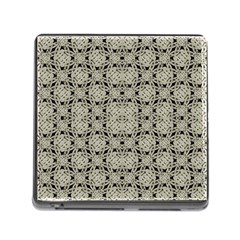 Interlace Arabesque Pattern Memory Card Reader (Square)