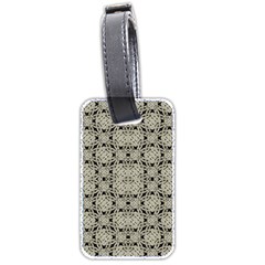 Interlace Arabesque Pattern Luggage Tags (Two Sides)