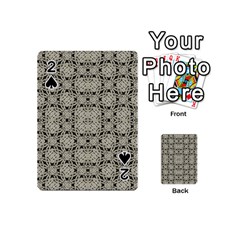 Interlace Arabesque Pattern Playing Cards 54 (Mini) 