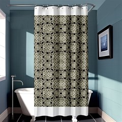 Interlace Arabesque Pattern Shower Curtain 36  x 72  (Stall) 