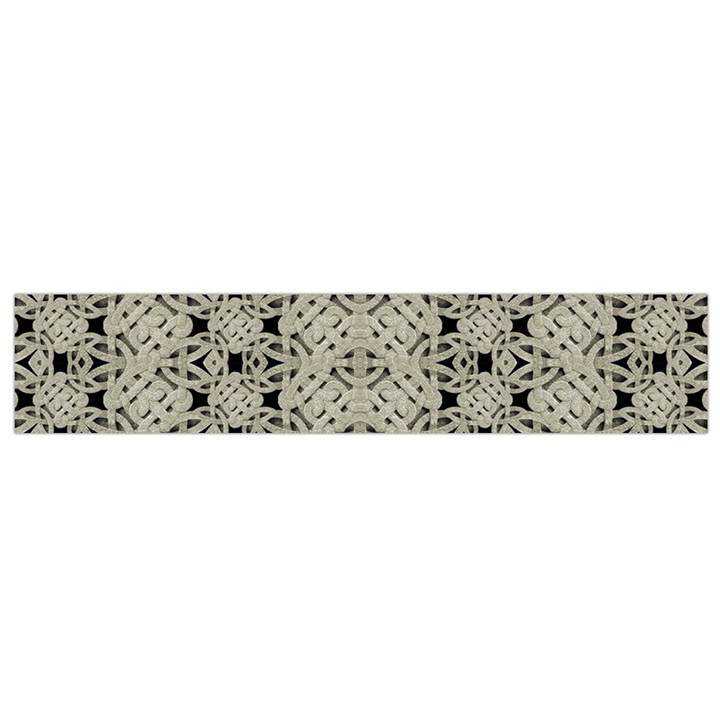 Interlace Arabesque Pattern Flano Scarf (Small)