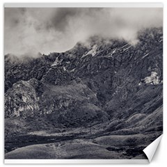 Rocky Mountain From Top Of Cruz Loma Hill Quito Ecuador Canvas 16  X 16   by dflcprints