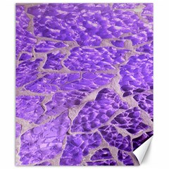 Festive Chic Purple Stone Glitter  Canvas 20  x 24  