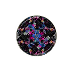 Stylized Geometric Floral Ornate Hat Clip Ball Marker (4 Pack) by dflcprints