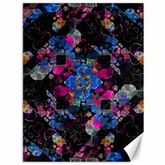 Stylized Geometric Floral Ornate Canvas 36  X 48   by dflcprints