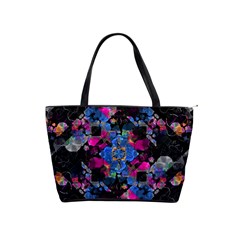 Stylized Geometric Floral Ornate Shoulder Handbags by dflcprints