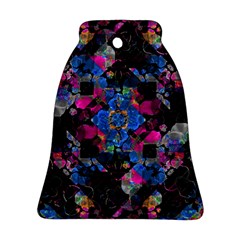 Stylized Geometric Floral Ornate Ornament (bell)  by dflcprints