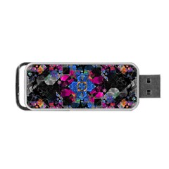 Stylized Geometric Floral Ornate Portable Usb Flash (one Side) by dflcprints