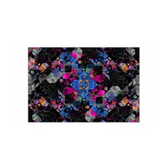 Stylized Geometric Floral Ornate Satin Wrap by dflcprints