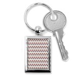 Geometric retro patterns Key Chains (Rectangle)  Front