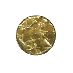 Gold Bar Golden Chic Festive Sparkling Gold  Hat Clip Ball Marker (4 Pack)