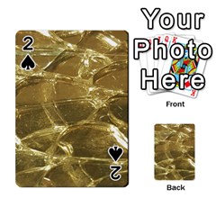 Gold Bar Golden Chic Festive Sparkling Gold  Playing Cards 54 Designs  by yoursparklingshop