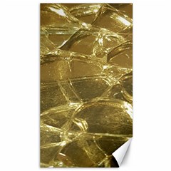 Gold Bar Golden Chic Festive Sparkling Gold  Canvas 40  X 72  