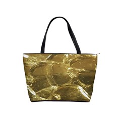 Gold Bar Golden Chic Festive Sparkling Gold  Shoulder Handbags by yoursparklingshop