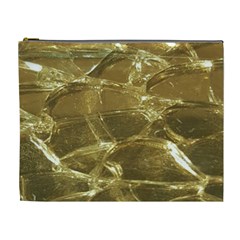 Gold Bar Golden Chic Festive Sparkling Gold  Cosmetic Bag (xl) by yoursparklingshop