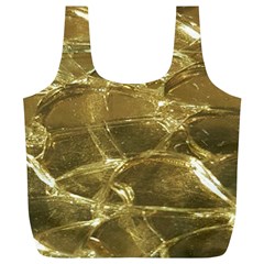 Gold Bar Golden Chic Festive Sparkling Gold  Full Print Recycle Bags (l)  by yoursparklingshop