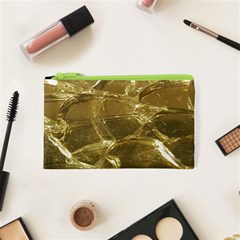 Gold Bar Golden Chic Festive Sparkling Gold  Cosmetic Bag (xs) by yoursparklingshop