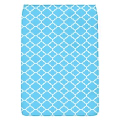 Bright Blue Quatrefoil Pattern Removable Flap Cover (s) by Zandiepants