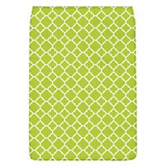 Spring Green Quatrefoil Pattern Removable Flap Cover (l) by Zandiepants